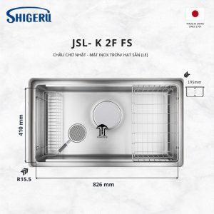 Chậu 1 Hố JS15 JSL-K 2F FS