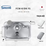 Chậu 1 Hố FCM-K/DK FS Preview 1