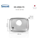 Chậu 1 hố Mini HS-450AS Preview 1