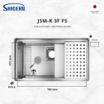 Chậu 1 Hố JS15 JSM-K 3F FS Preview 1