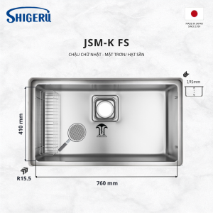 Chậu 1 Hố JS15 JSM-K FS