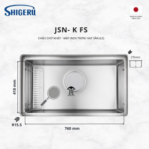 Chậu 1 Hố JS15 JSN-K FS
