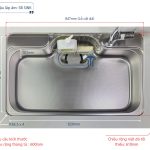 Chậu 1 Hố Phủ Gốm E-coat SB Preview 14